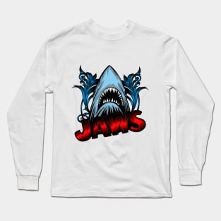 jaws Long Sleeve T-Shirt